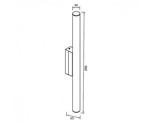Настенный светильник-подсветка Mantra ANTIGA 9258