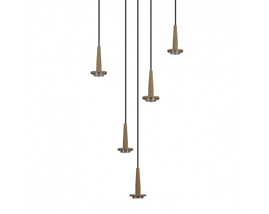 Люстра подвесная БЕЗ плафонов Mantra (5) Andromeda 8932