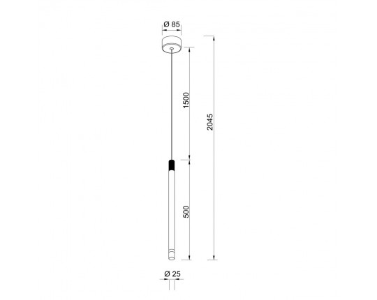 Подвесной светильник Mantra Moana 8972