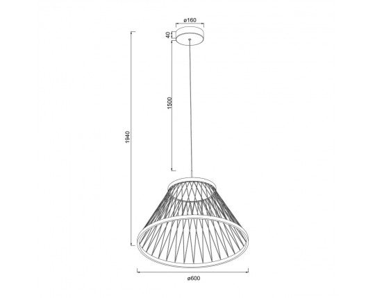 Люстра подвесная Mantra Spider 8949