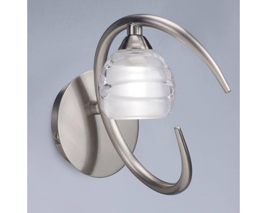 Бра Mantra Loop Satin Nickel 1816