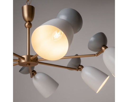 Подвесная люстра Maytoni Cloches MOD113PL-07W Подвесная люстра Maytoni Cloches MOD113PL-07W