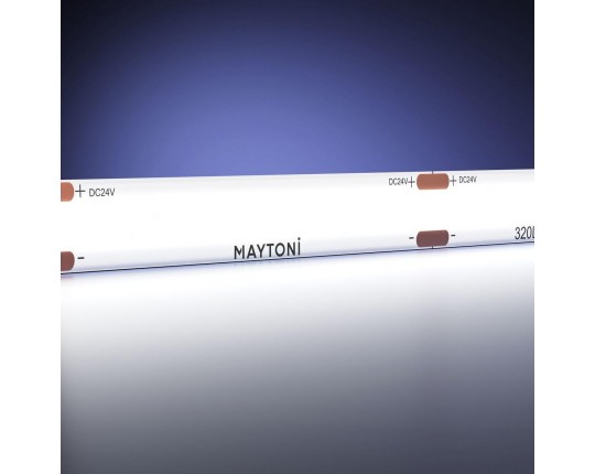 Светодиодная лента Maytoni 8W/m 320LED/m COB холодный белый 5M 201073