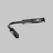 Коннектор питания шарнирный Exility X, черный Maytoni Technical EXILITY X Accessories for tracks Exility X TRA239CS-42B