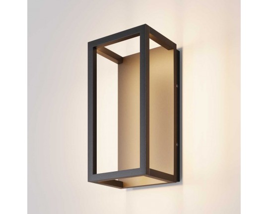 Уличный настенный светильник Maytoni Outdoor Frame O527WL-L12B3K