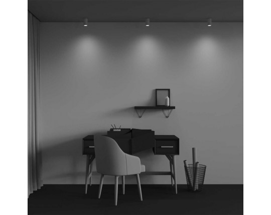 Потолочный светильник Maytoni Technical Ceiling Calipso TR218-1-GU10-BK