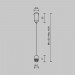 Аксессуар Maytoni Technical CA028SW-L1000-B