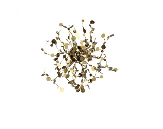 Настенный светильник Crystal Lux GARDEN AP-PL3 D400 GOLD Настенный светильник Crystal Lux GARDEN AP-PL3 D400 GOLD