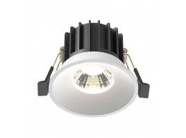 Встраиваемый светильник Maytoni Technical Round DL058-12W4K-W