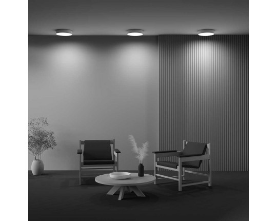 Потолочный светодиодный светильник Maytoni Zon C032CL-36W4K-RD-W