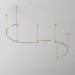 Шинопровод круглый из полукругов 1800мм Maytoni Technical FLARITY Busbar trunkings Flarity TRX154-2SR-D1800-BS