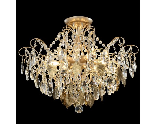 Потолочная люстра Crystal Lux Esmiralda PL6 Gold