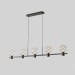 Светильник подвесной Crystal Lux DUET SP35W LED BLACK