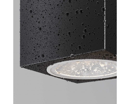 Уличный настенный светильник Maytoni Outdoor Block O507WL-L10B3K Уличный настенный светильник Maytoni Outdoor Block O507WL-L10B3K