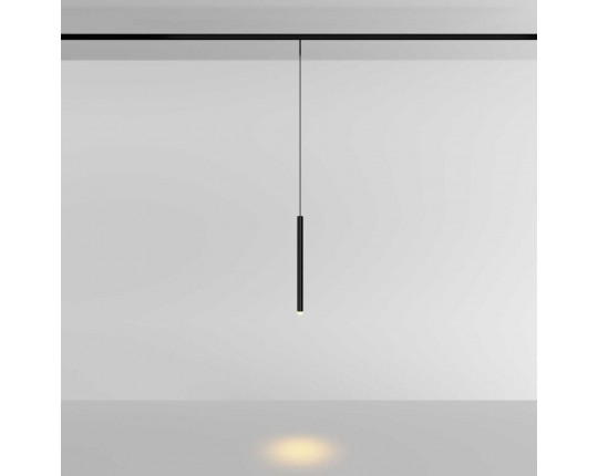 Трековый подвесной светильник Maytoni Technical Skim TR191-1-3W2.7K-M-B Трековый подвесной светильник Maytoni Technical Skim TR191-1-3W2.7K-M-B