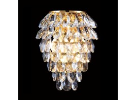 Настенный светильник Crystal Lux Charme AP3 Gold/Transparent
