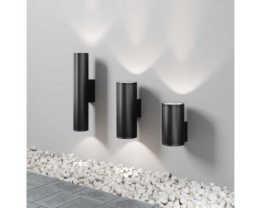 Уличный настенный светильник Maytoni Outdoor Shim O514WL-L15B3K