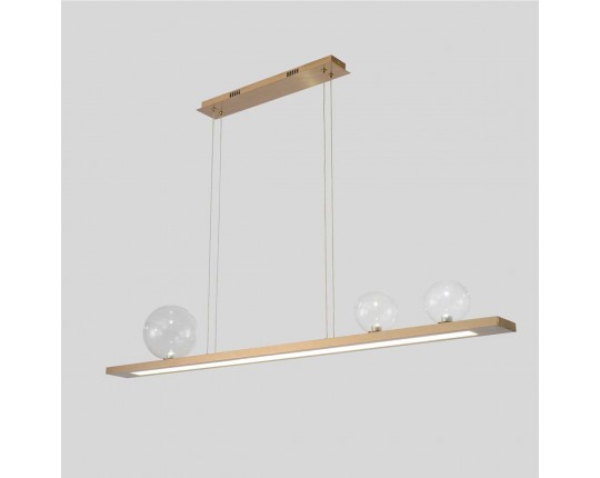 Подвесной светильник Crystal Lux AHORA SP1  L1200 BRASS