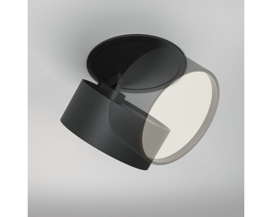 Встраиваемый светодиодный спот Maytoni Technical Onda DL024-12W-DTW-B