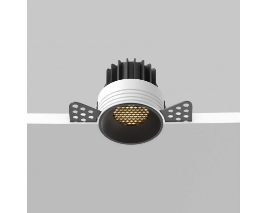 Встраиваемый светильник Maytoni Technical Downlight Round DL058-7W2.7K-TRS-B