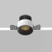 Встраиваемый светильник Maytoni Technical Downlight Round DL058-7W2.7K-TRS-B