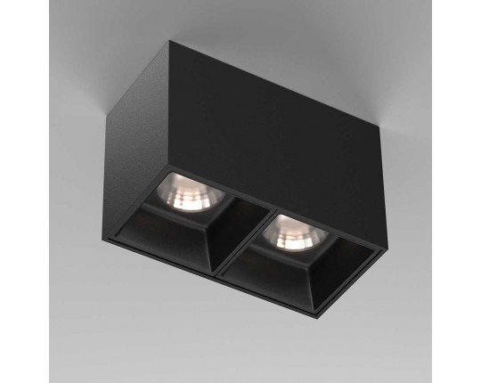 Потолочный светодиодный светильник Maytoni Technical Alfa Led C065CL-02-L12W4K-B Потолочный светодиодный светильник Maytoni Technical Alfa Led C065CL-02-L12W4K-B