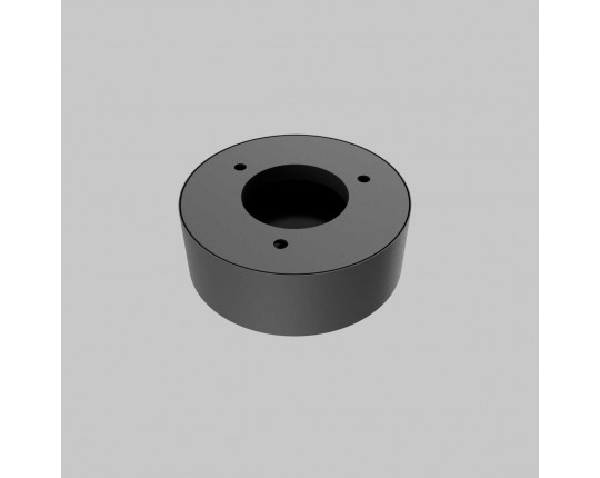 Накладная потолочная чаша для вертикального шинопровода Maytoni Technical ARITY Accessories for tracks Arity TRA234SCB-B