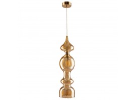 Подвесной светильник Crystal Lux Iris SP1 A Amber