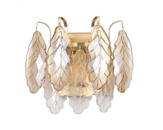 Настенный светильник Crystal Lux Trevi AP2 Brass