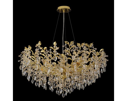 Подвесная люстра Crystal Lux Eden SP10 Gold