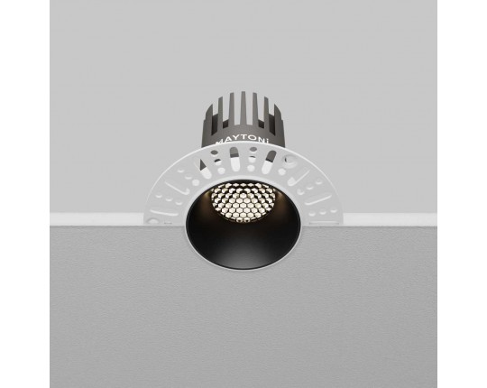 Встраиваемый светильник Maytoni Technical Downlight Dip DL124-10W-4K-TRS-B