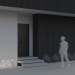Уличный светодиодный светильник Maytoni Arca O038-L3W