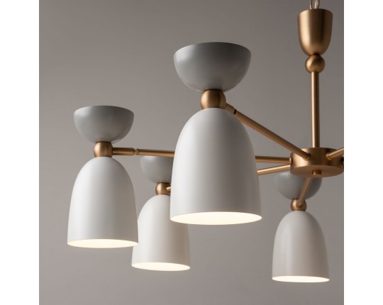 Подвесная люстра Maytoni Cloches MOD113PL-07W Подвесная люстра Maytoni Cloches MOD113PL-07W