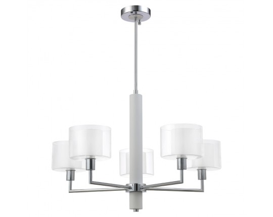 Подвесная люстра Crystal Lux Maestro SP-PL5 Chrome