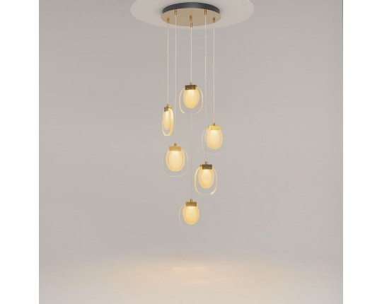 Подвесной светодиодный светильник Maytoni Modern Biology MOD367PL-L18BBSK