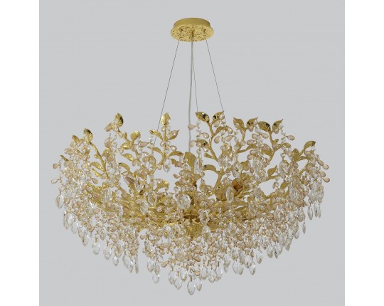 Подвесная люстра Crystal Lux Eden SP10 Gold
