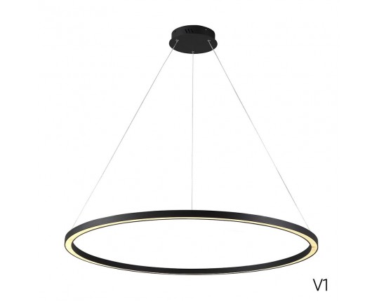 Подвесной светодиодный светильник Crystal Lux Fortuna SP88W Led Black