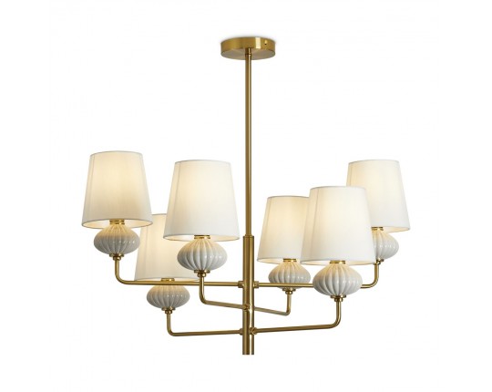 Подвесная люстра Freya Ceramics FR2029PL-06BS