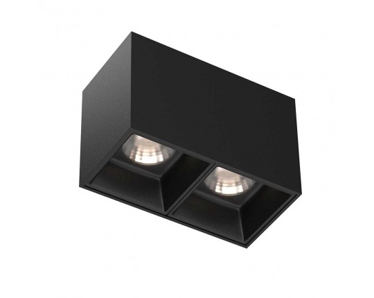 Потолочный светодиодный светильник Maytoni Technical Alfa Led C065CL-02-L12W4K-B Потолочный светодиодный светильник Maytoni Technical Alfa Led C065CL-02-L12W4K-B