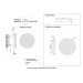 Настенный светодиодный светильник Crystal Lux Invitado AP12W Led