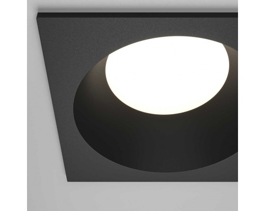 Встраиваемый светильник Maytoni Technical DL126-GX53-SQ-B