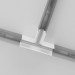 Коннектор T-образный накладной Maytoni Technical Gravity TRA010CT-41W