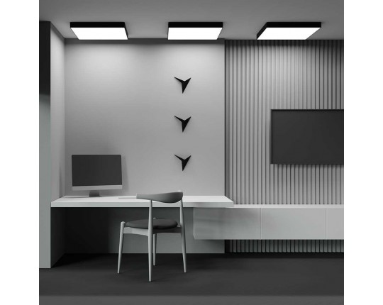 Потолочный светодиодный светильник Maytoni Zon C032CL-90W3K-SQ-B