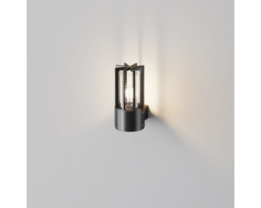 Уличный настенный светильник Maytoni Barrel O453WL-01GF