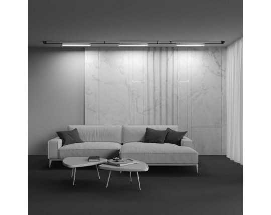 Подвесной светодиодный светильник Maytoni Technical Pendant system Parity Basis TR129B-24W3K-W