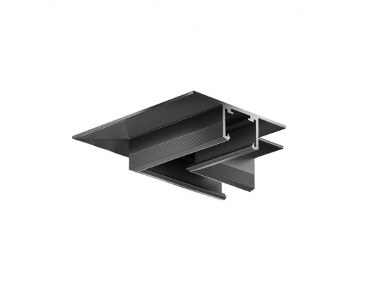 Угол-соединитель 45° Exility X встраиваемый под ГКЛ 12,5мм, черный Maytoni Technical EXILITY X Accessories for tracks Exility X TRA239CLS-42.12B