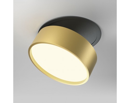 Встраиваемый светодиодный спот Maytoni Technical Onda DL024-18W3K-BMG Встраиваемый светодиодный спот Maytoni Technical Onda DL024-18W3K-BMG