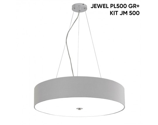 Потолочный светильник Crystal Lux Jewel PL500 Gray Потолочный светильник Crystal Lux Jewel PL500 Gray