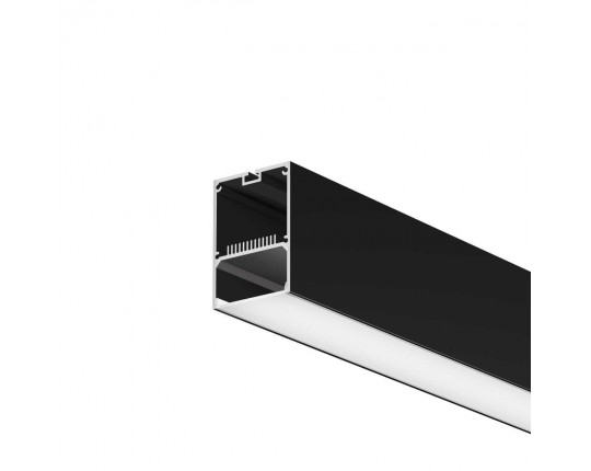 Алюминиевый профиль накладной-подвесной 50х70 (Черный, 2 м), ALM-5070-B-2M Maytoni Led Strip 633017