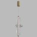 Подвесной светодиодный светильник Crystal Lux Quasar SP14W Led Transparent